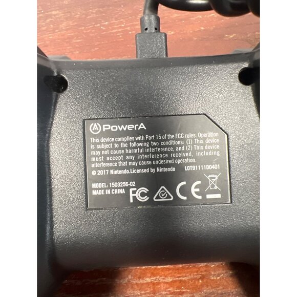 Nintendo Switch Powera Wired Controller Zelda Edition D4 - Picture 3 of 4